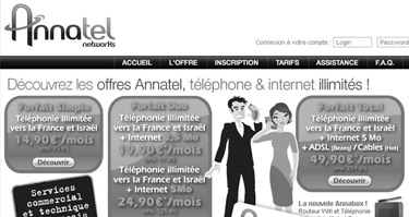 2011// ANNATEL
Télecom
Webdesign/identité visuelle
